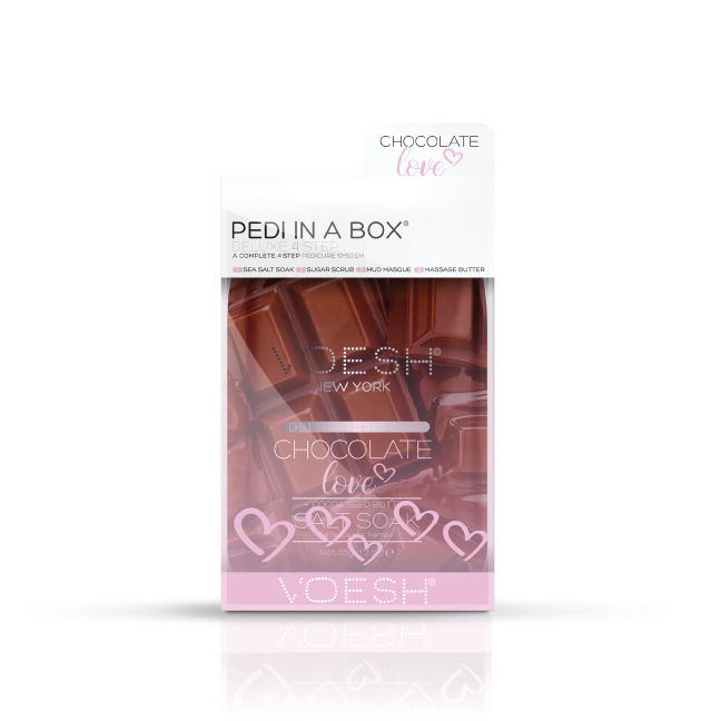 PEDI IN A BOX, – Chocolate love