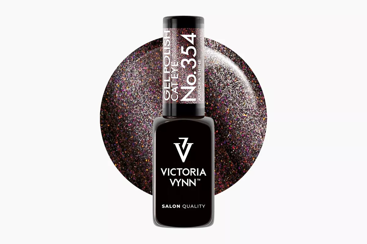 354 Cat Eye Aurora Glimmer Gel Polish 8 ml
