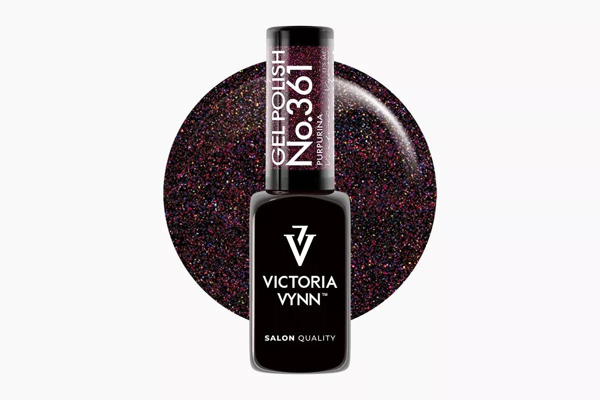 361 Purpurina Glimmer Gel Polish 8 ml