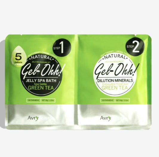 Gel-ohh Jelly Spa Pedi Bad Grøn the