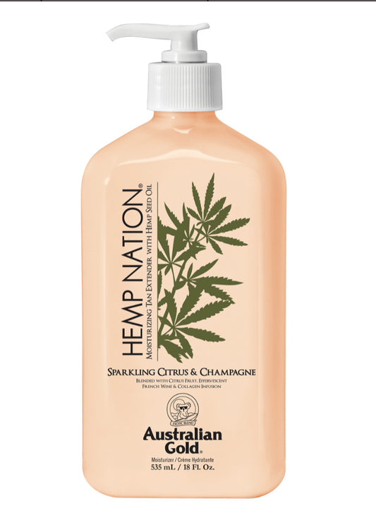 Hemp Nation Sparkling Citrus & Champagne Bodylotion, 535 ml.