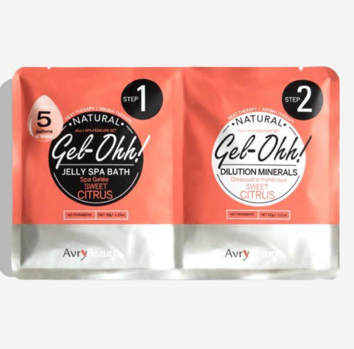 Gel-ohh Jelly Spa Pedi Bad Sweet Citrus