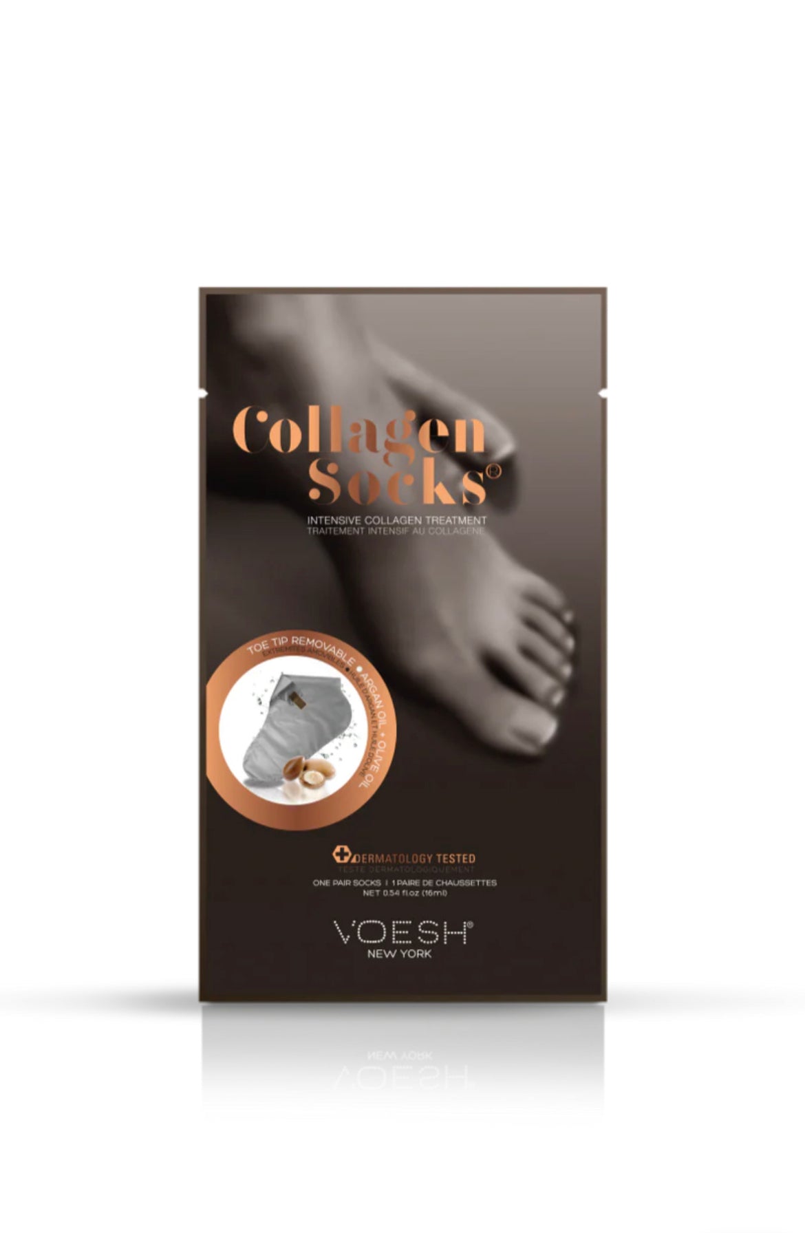 Voesh collagen marine sok - argan oil. 1 par