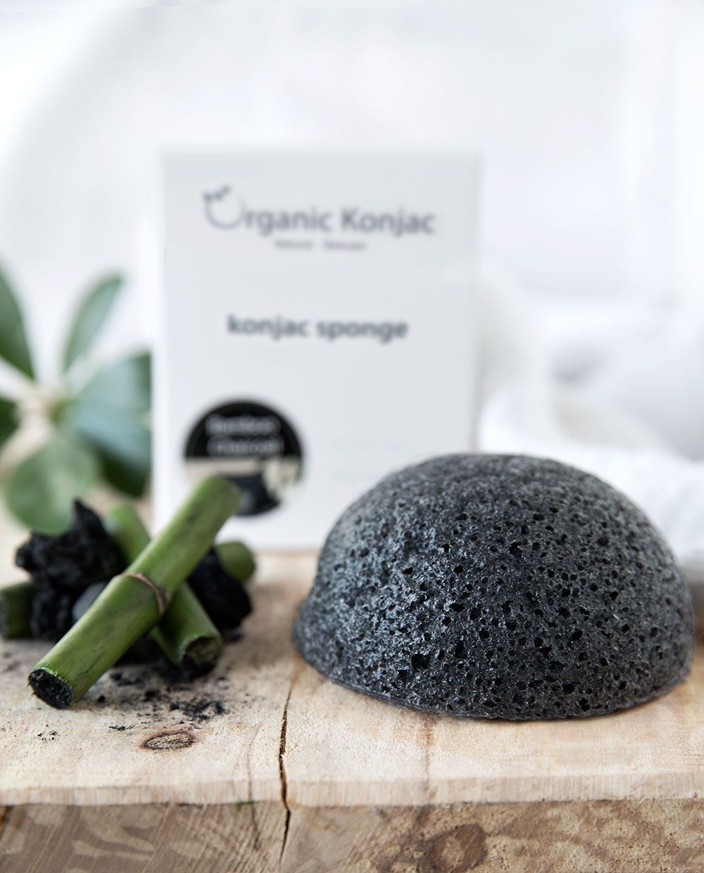 Organic Konjac Charcoal - Akne og uren hud