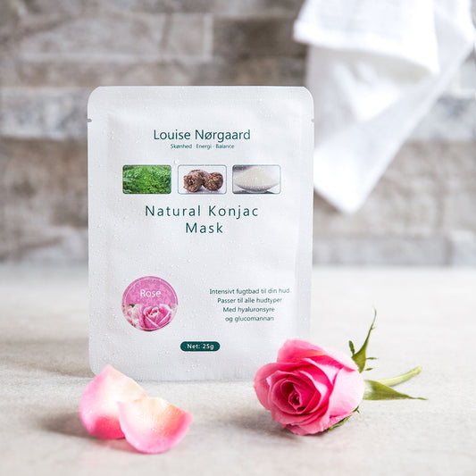 Organic Konjac Mask - Rose