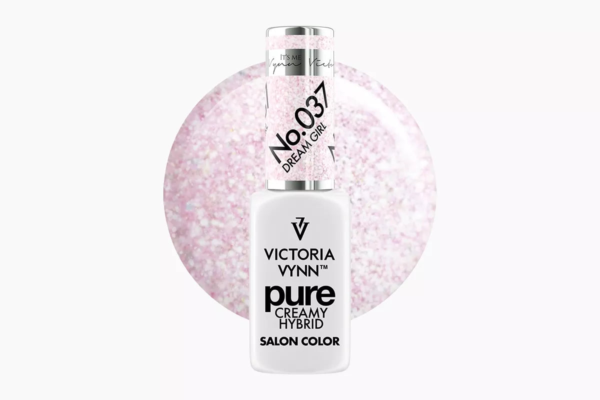 037 Dream Girl Glitter Pure Creamy Glimmer Hybrid 8 ml