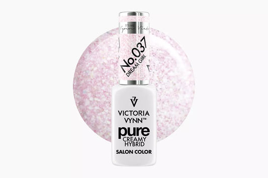 037 Dream Girl Glitter Pure Creamy Glimmer Hybrid 8 ml