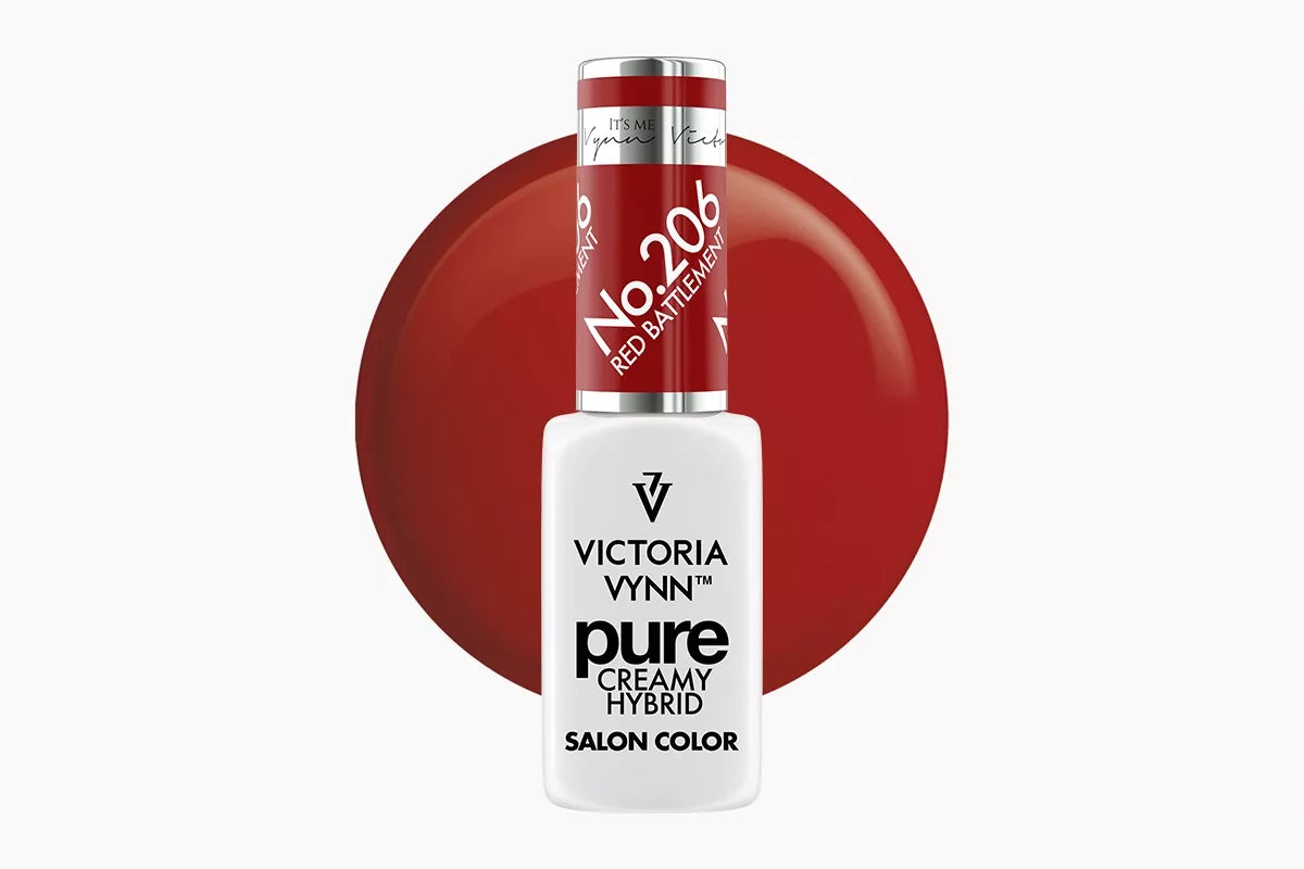 206 Red Battlement Pure Creamy Hybrid 8 ml