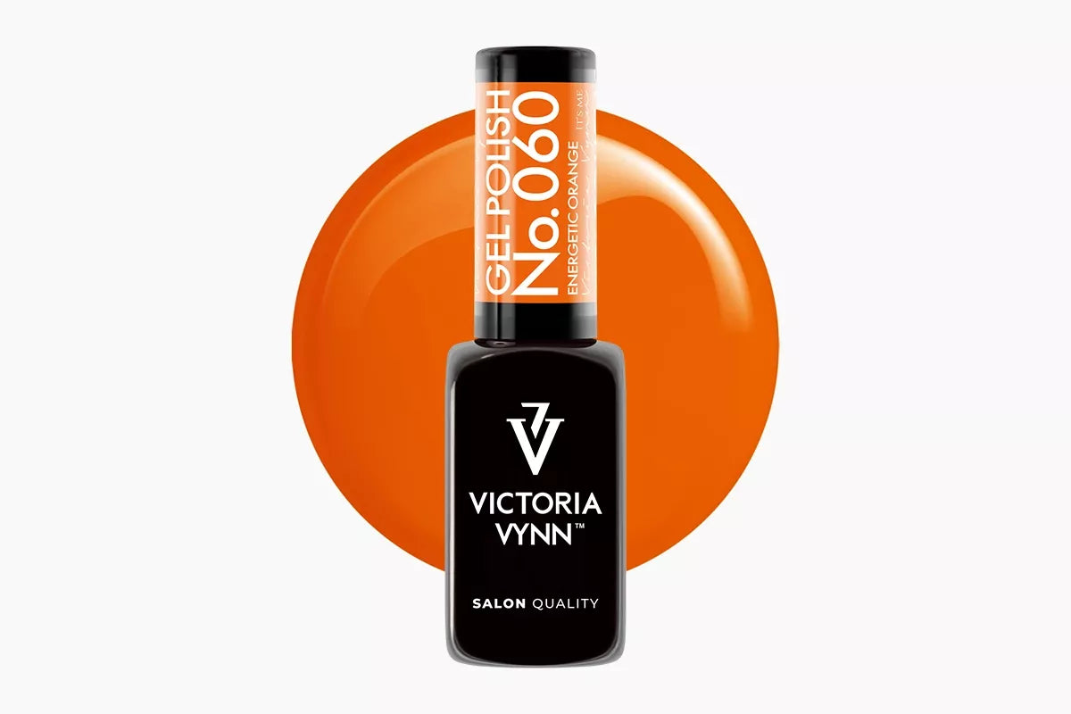 060 Energetic Orange Gel Polish 8 ml