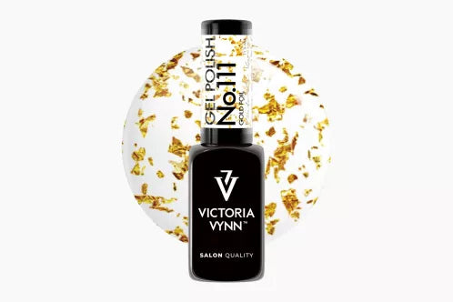 111 Gold Foil Glimmer Gel Polish 8 ml