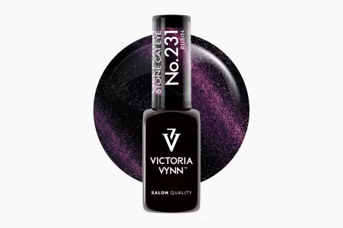 231 Cat Eye Rubin Glitter Gel Polish 8 ml