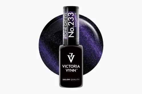 233 Cat Eye Tanzanite Glitter Gel Polish 8 ml