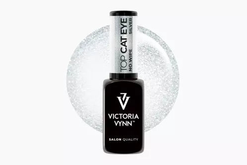Silver Cat Eye No Wipe Shiny Top Coat 8 ml