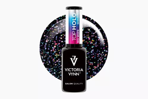 Glitter Holo No Wipe Shiny Top Coat 8 ml