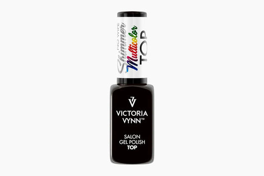 Glitter Multicolor No Wipe Shiny Top Coat 8 ml