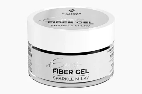 Sparkle Milky Glimmer Fiber Gel