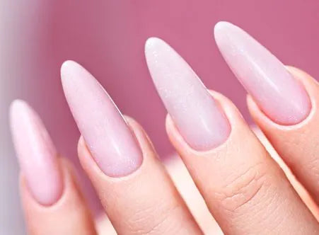 Sparkle Pink Glimmer Fiber Gel