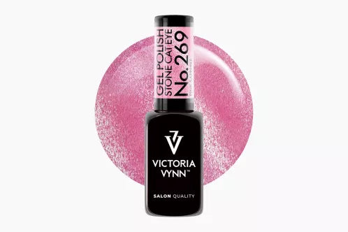269 Cat Eye Pink Sapphire Glimmer Gel Polish 8 ml