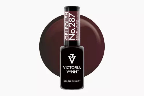 287 Brown Meander Gel Polish 8 ml