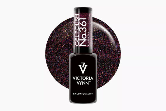 361 Purpurina Glimmer Gel Polish 8 ml