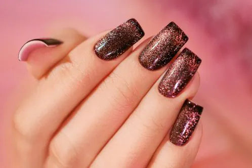 427 Sparkle Brownie Cat eye Glimmer Gel Polish 8 ml