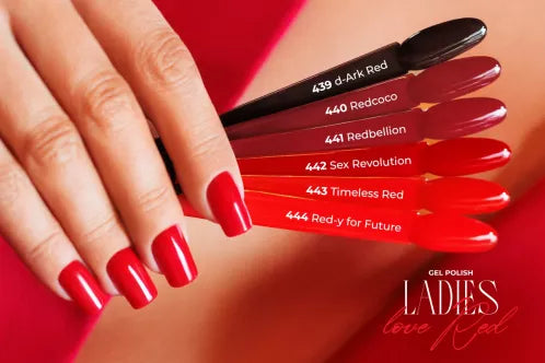 444 Red-y for Future Gel Polish 8 ml