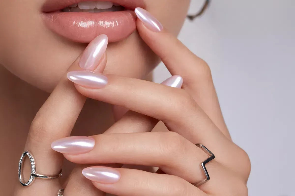 Nail Art Chrome Dust Donut Glazed