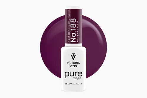 188 Magenta Plum Pure Vegan Creamy Hybrid 8 ml