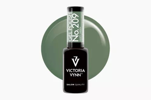 209 Dusty Green Gel Polish 8 ml