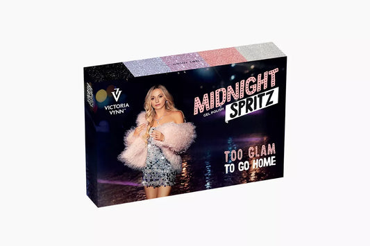 5 Pak  Midnight Spritz 475-478 + Top Gel  Polish Midnight Spritz 475-478 + Top